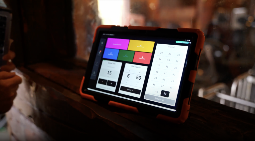 RideDataDispatch CmdCentr Ride App - Theme park operational data recording
